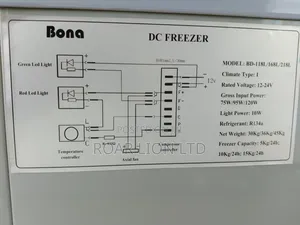 168l Bona Solar Freezer