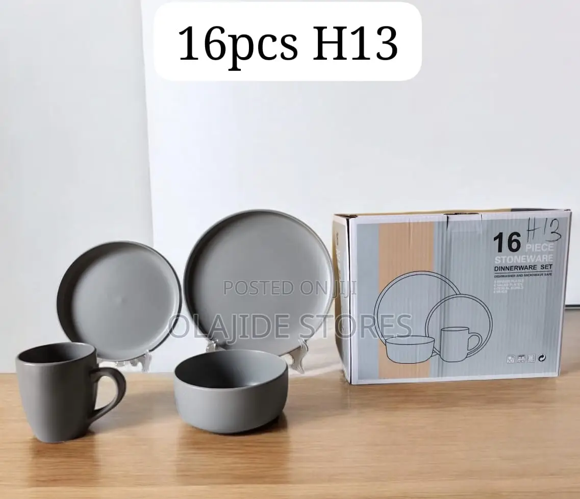 16 PCS Stoneware Dinner Set