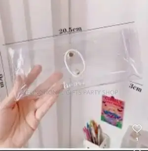 Transparent Storage Plastic Bag(12 Pieces)
