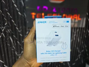 Photo - Anker 323 Charger With a 310 Usb-C to Lightning Cable