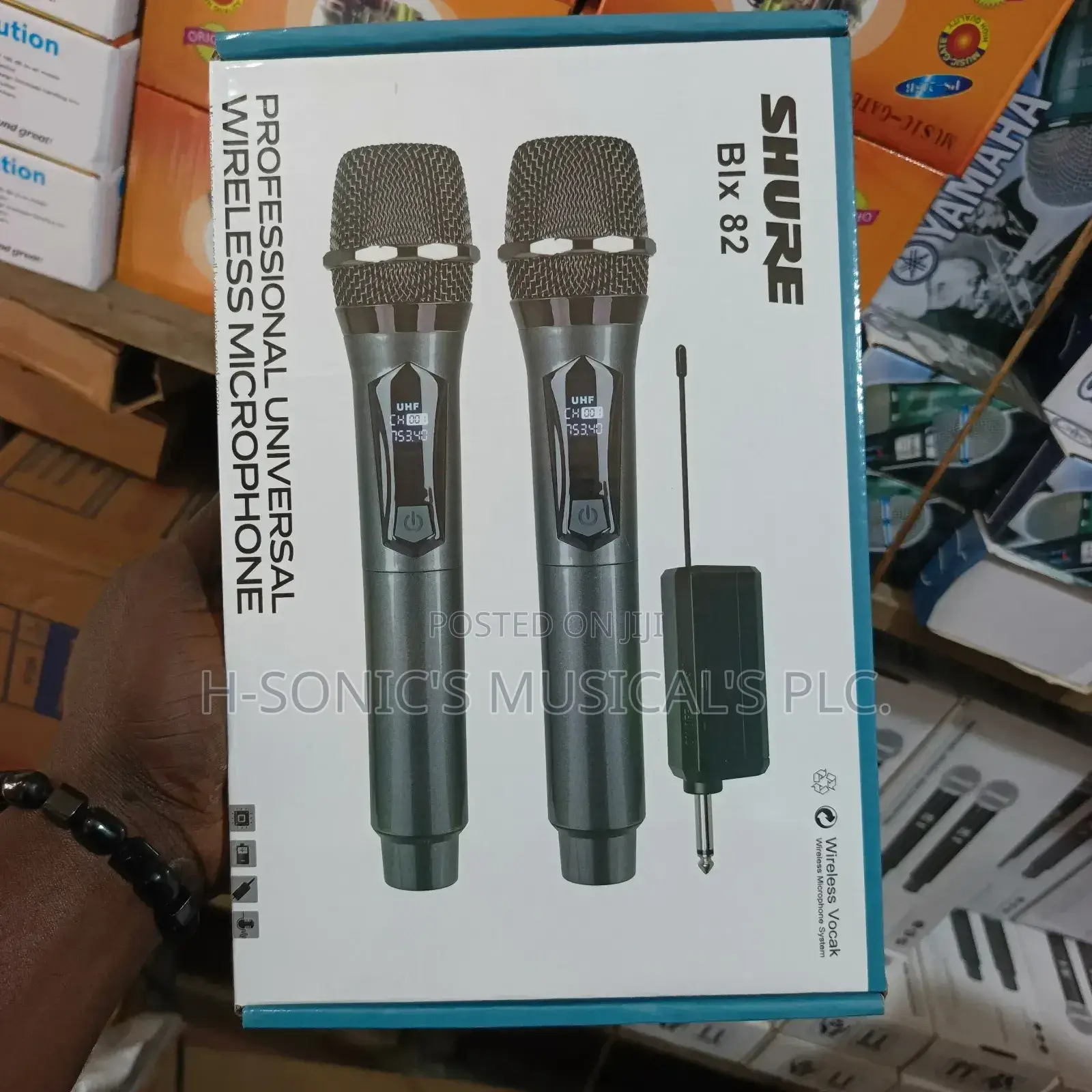 Quality Shure BLX-82 Wireless Microphone.