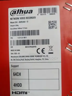 Dahua 64ch NVR 4 Sata