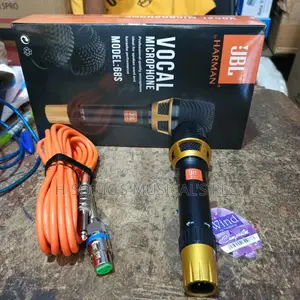 High-Quality JBL Model:68s Dynamic Wired Microphone.