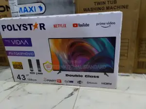 Polystar 43" Led Uhd Tv - Vidaa - Frameless - Smart Tv