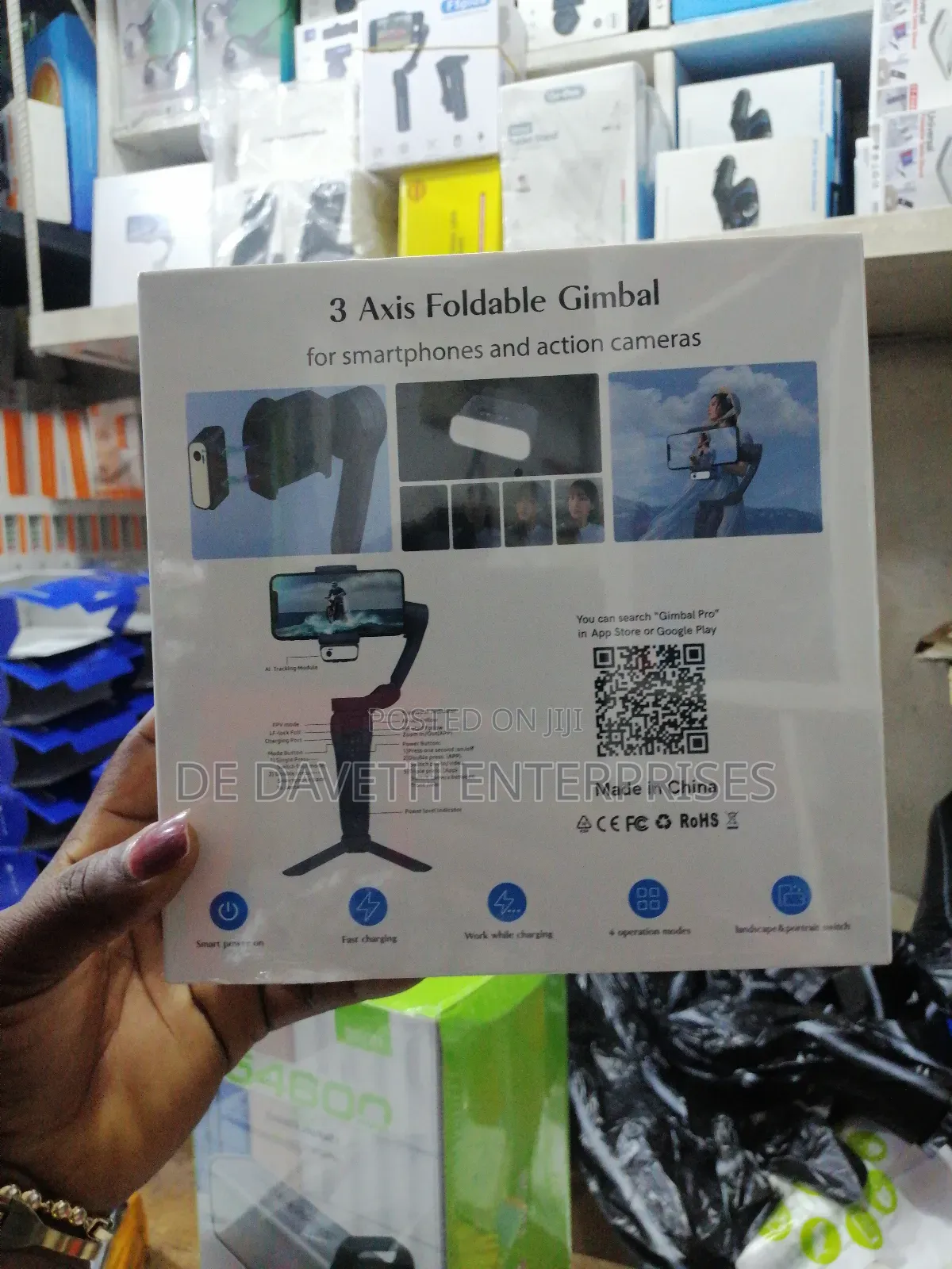 F12 3 Axis Foldable Gimbal