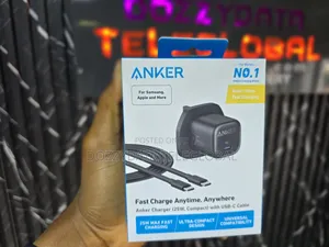 Anker 25w Compact Charger With a Usb-C Cable