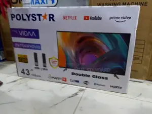 Sleek Polystar 42 Inch Smart Tv - Frameless