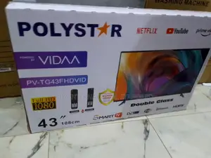 True Ultra Hd Experience - 43" Polystar Frameless - Vidaa