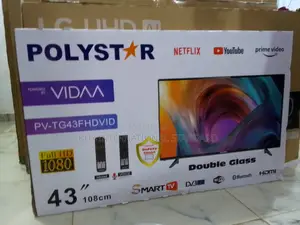Uhd Visuals - Polystar 43" Powered B Vidaa - Smart Tv
