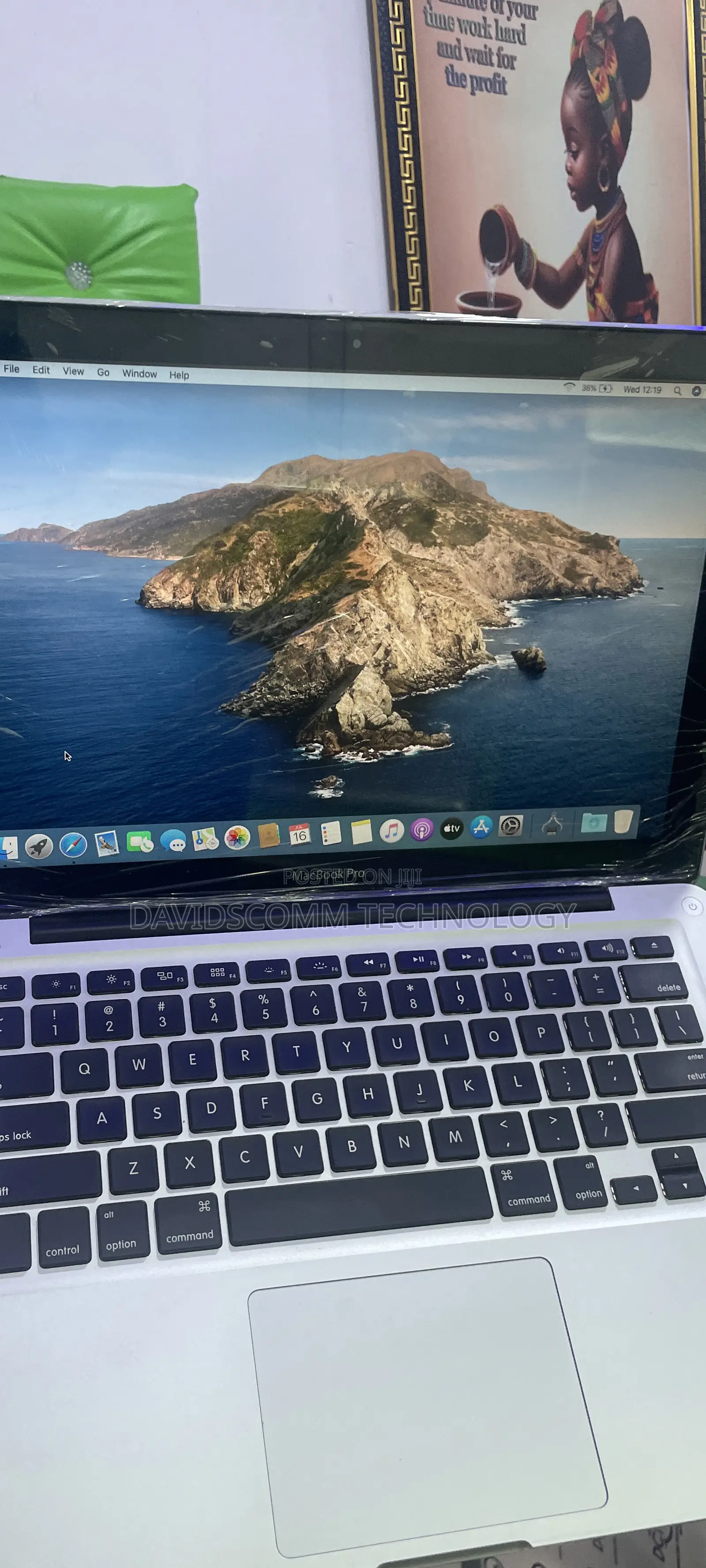 Laptop Apple MacBook 2012 8GB Intel Core I5 HDD 500GB