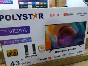 Picture Perfect Quality Smart Tv - 43" Frameless Polystar