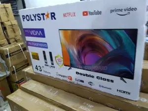 Frameless Wonder Smart Tv - Vidaa - Polystar 43" Ultra Hd