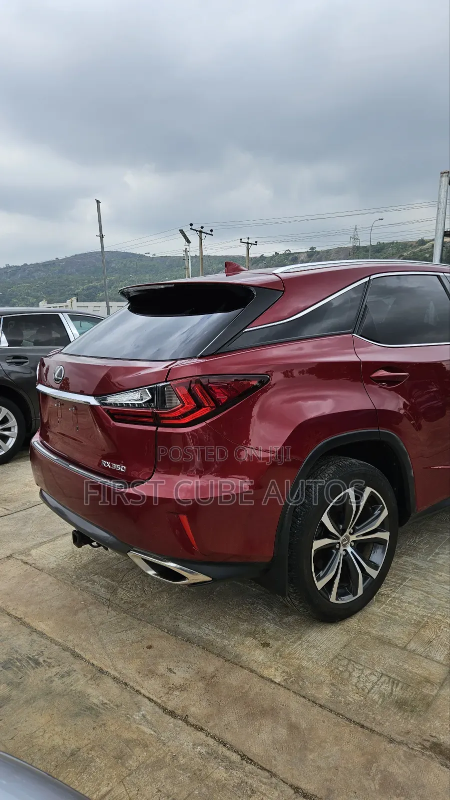 Lexus RX 350 AWD 2017 Red