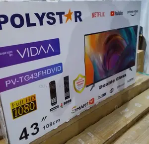 Sharp Display Uhd 43inch Polystar Smart Tv - Vidaa Powered