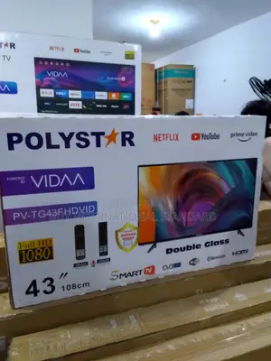 Enhanced Screen Resolution - 43" Uhd Tv - Frameless Vidaa
