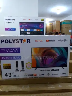High-Resolution Viewing With the Polystar 43" Smart Tv Vidaa