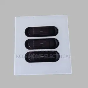 Luxuary Ulti 3 Gang Wall Switch Socket in Acrylic Finish