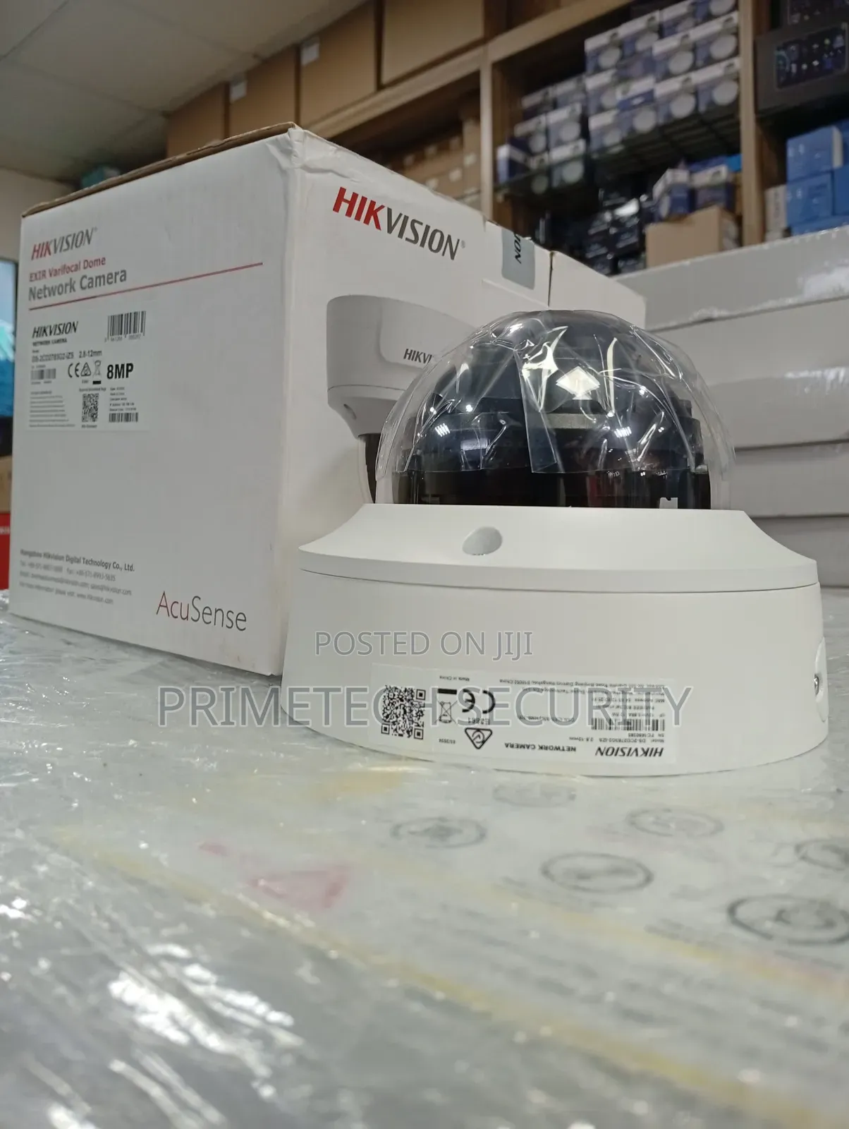 Security Hikvision Acusense Vari Focal 8mp Network Camera