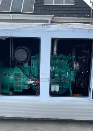 Photo - Original England Perkins Soundproof Diesel Generator 250kva