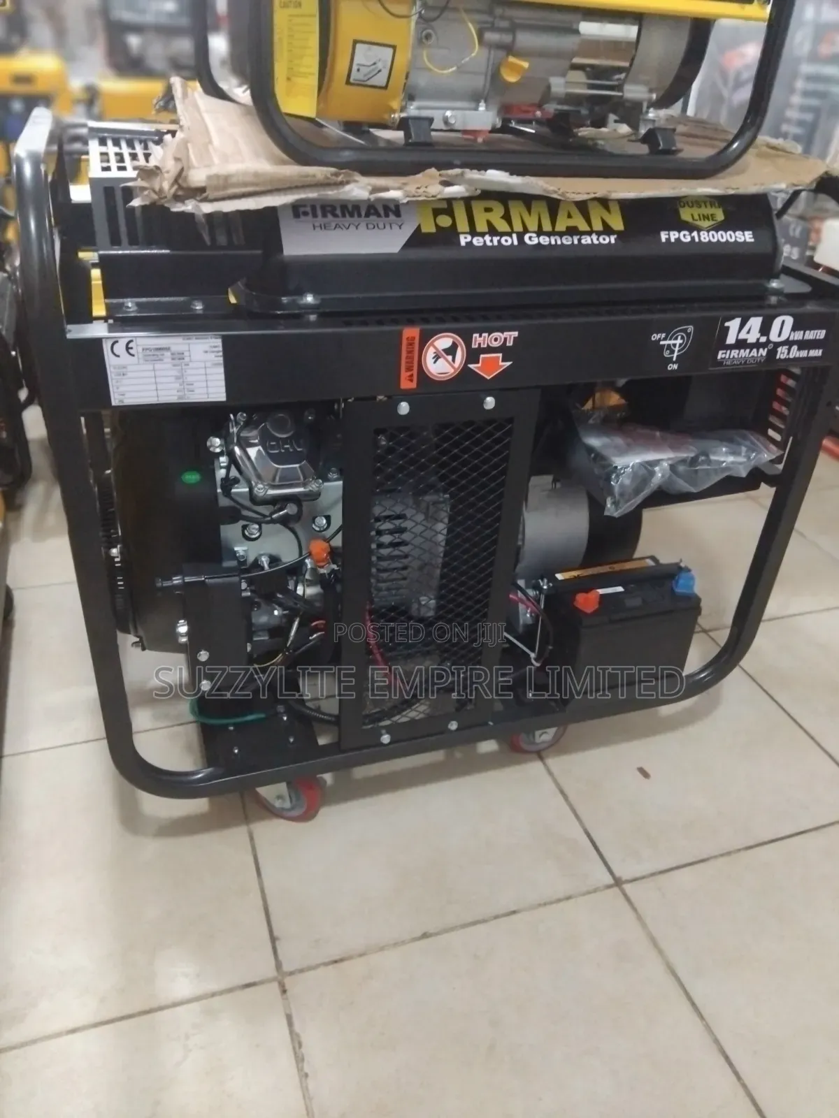 Firman 14kva Double Cylinder Petrol Generator Copper Coil Engine