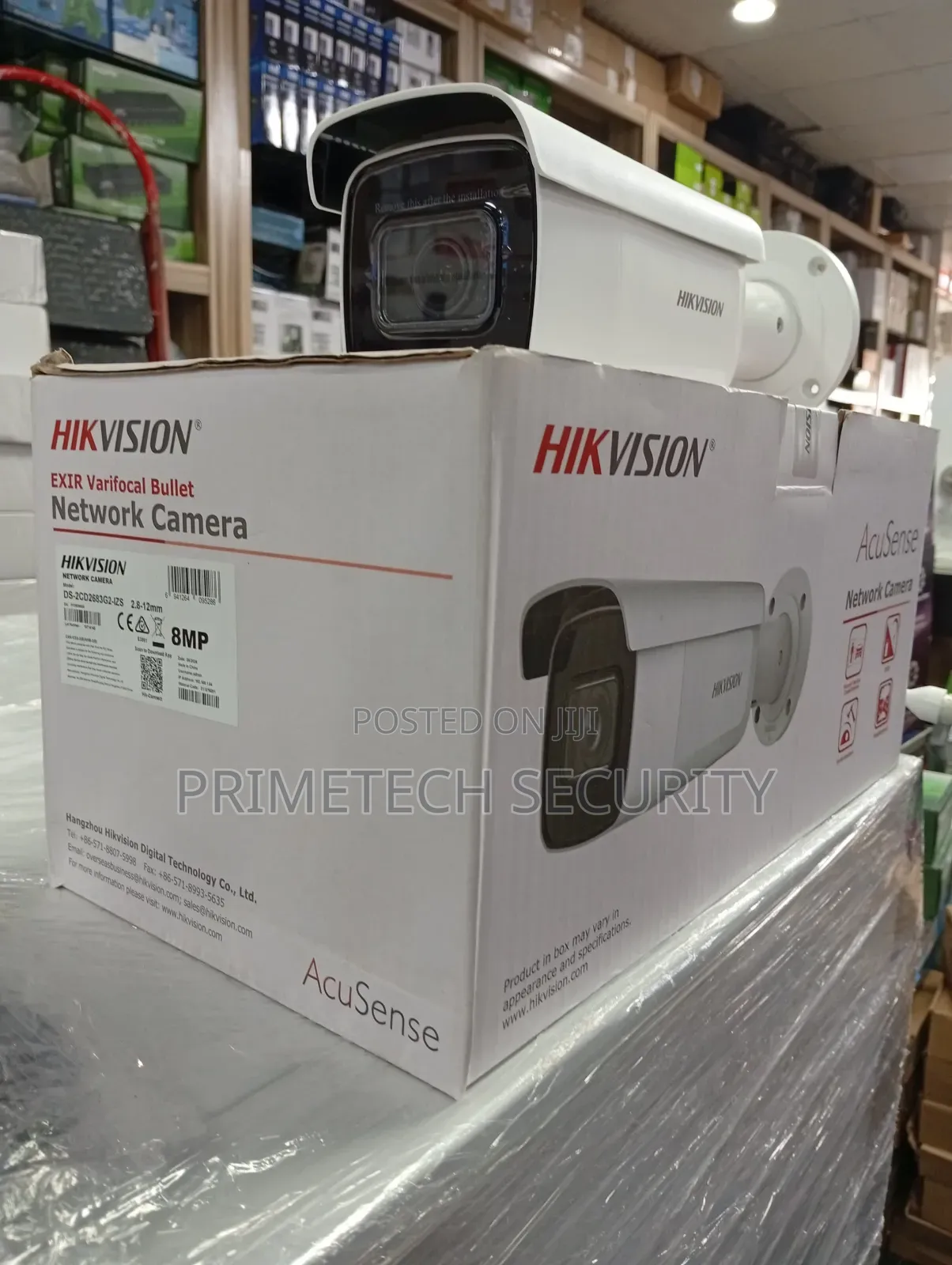 Hikvision Acusense 8mp Vari Focal Bullet Camera