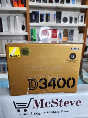 Photo - Nikon D3400 DSLR Camera With 18-55mm Lens New