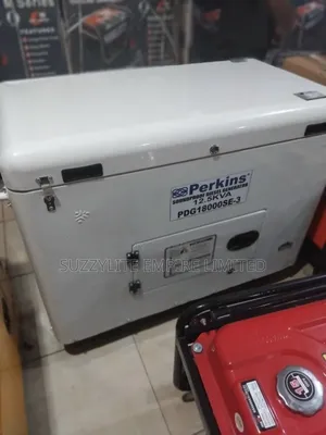 Original 12.5kva Perkins Soundproof Generator 100% Copper