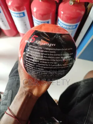 Automatic Ball Fire Extinguisher