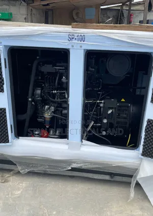 Photo - Original England Perkins Soundproof Diesel Generator 100kva