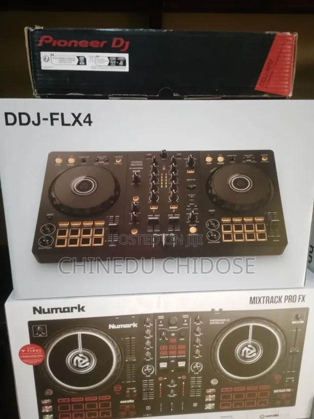 DJ機材 Pioneer DJ ddj-Flex4 DDJ-FLX4 - マルチアプリ対応2ch DJコントローラー (Black)