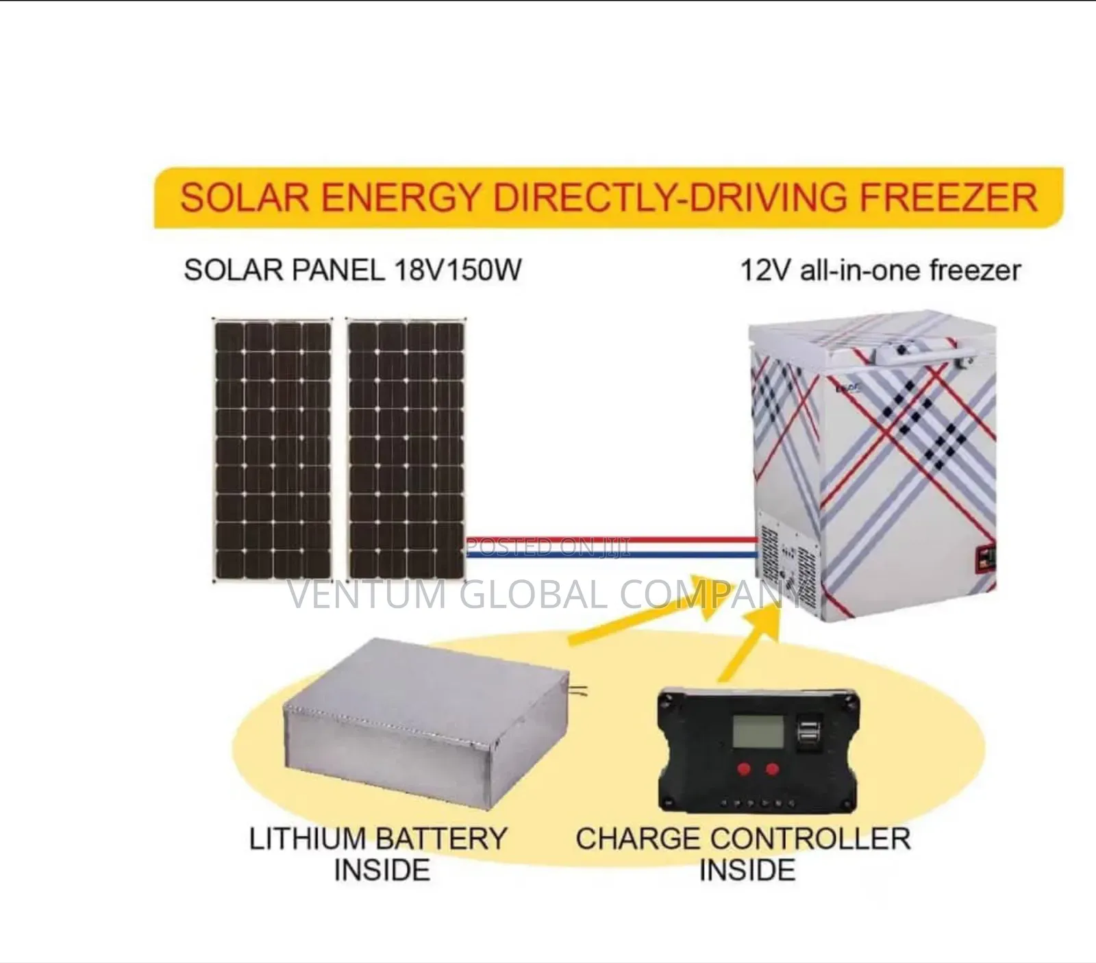 Solar Freezer All in One