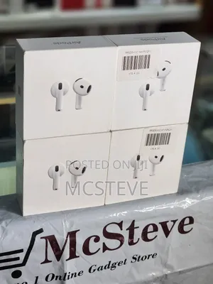 Apple Airpods 4 With Active Noise Cancellation