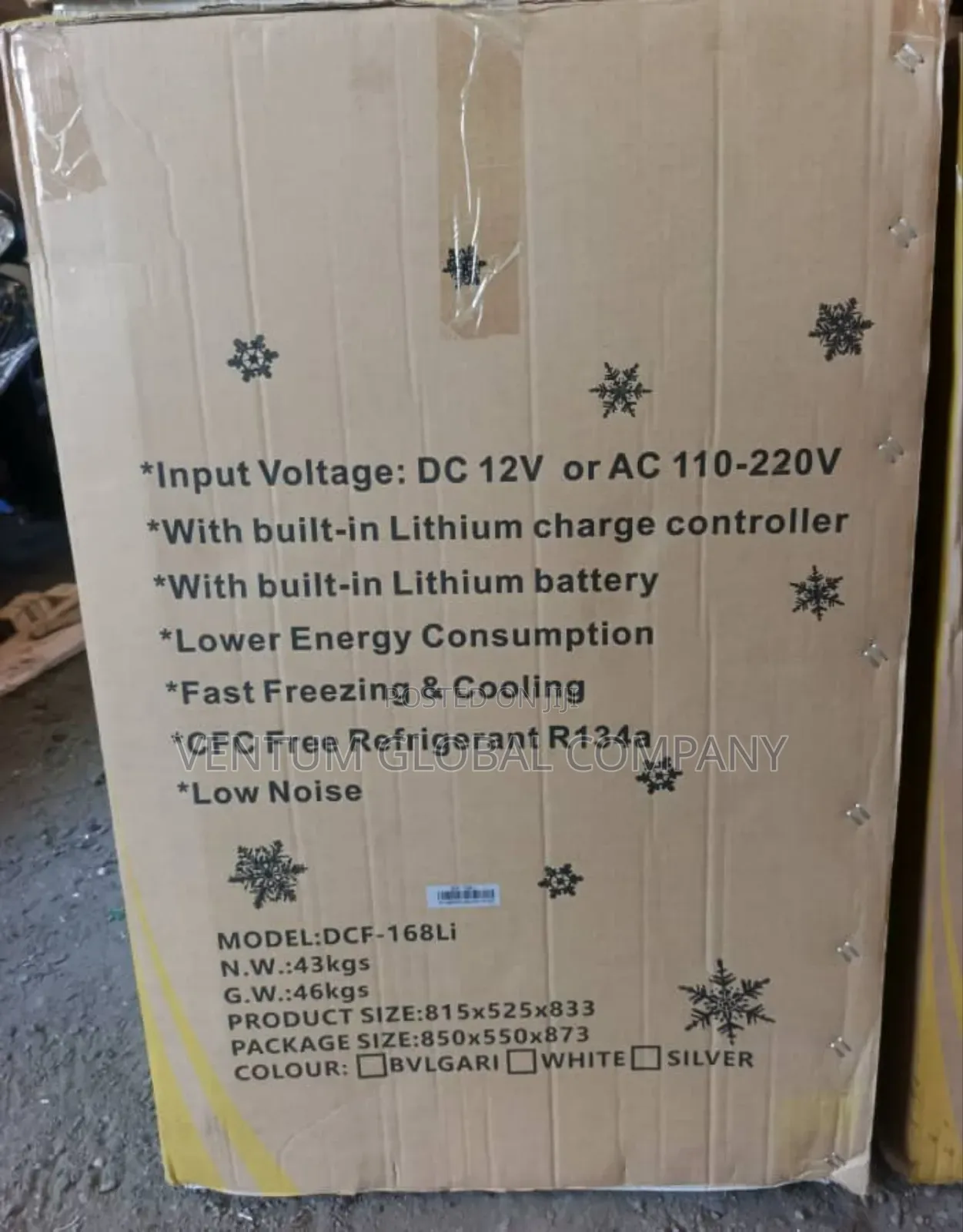 Solar Freezer All In One Stackable With Lithium Battery