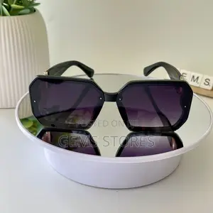 Luxury Versace-Inspired Designer Sunglasses –Geometric Frame