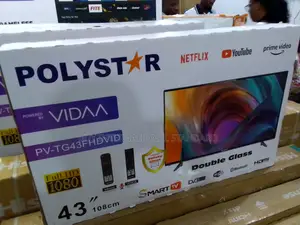 Experience on Polystar Frameless 43" Uhd Smart Tv - Vidaa