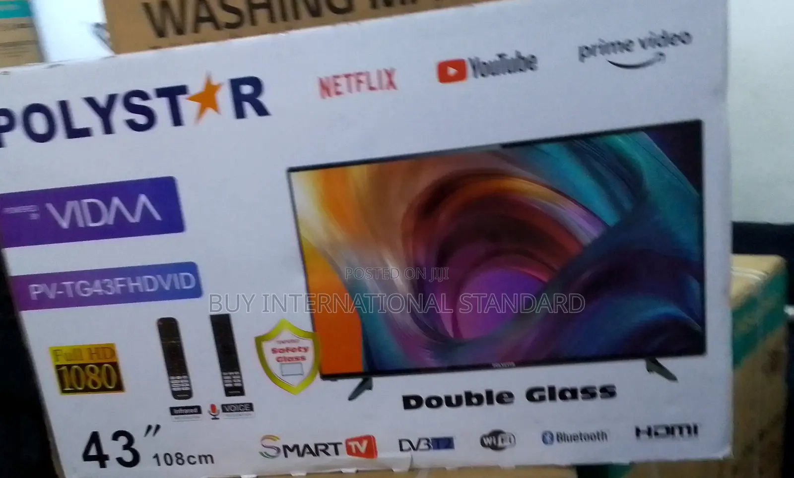 Vibrant View Smart Uhd 43" Tv - Polystar Frameless - By Vida