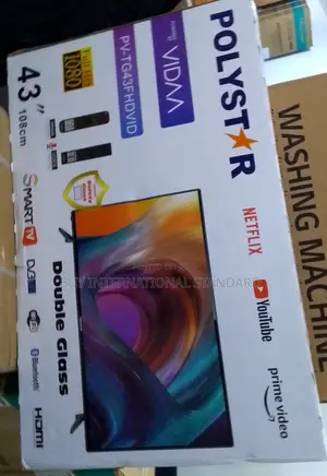 Vibrant View Smart Uhd 43" Tv - Polystar Frameless - By Vida