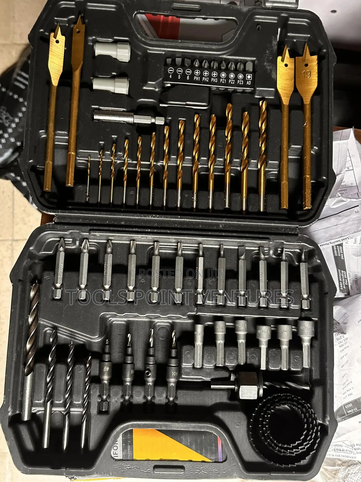 62pcs Drill Bit Set.
