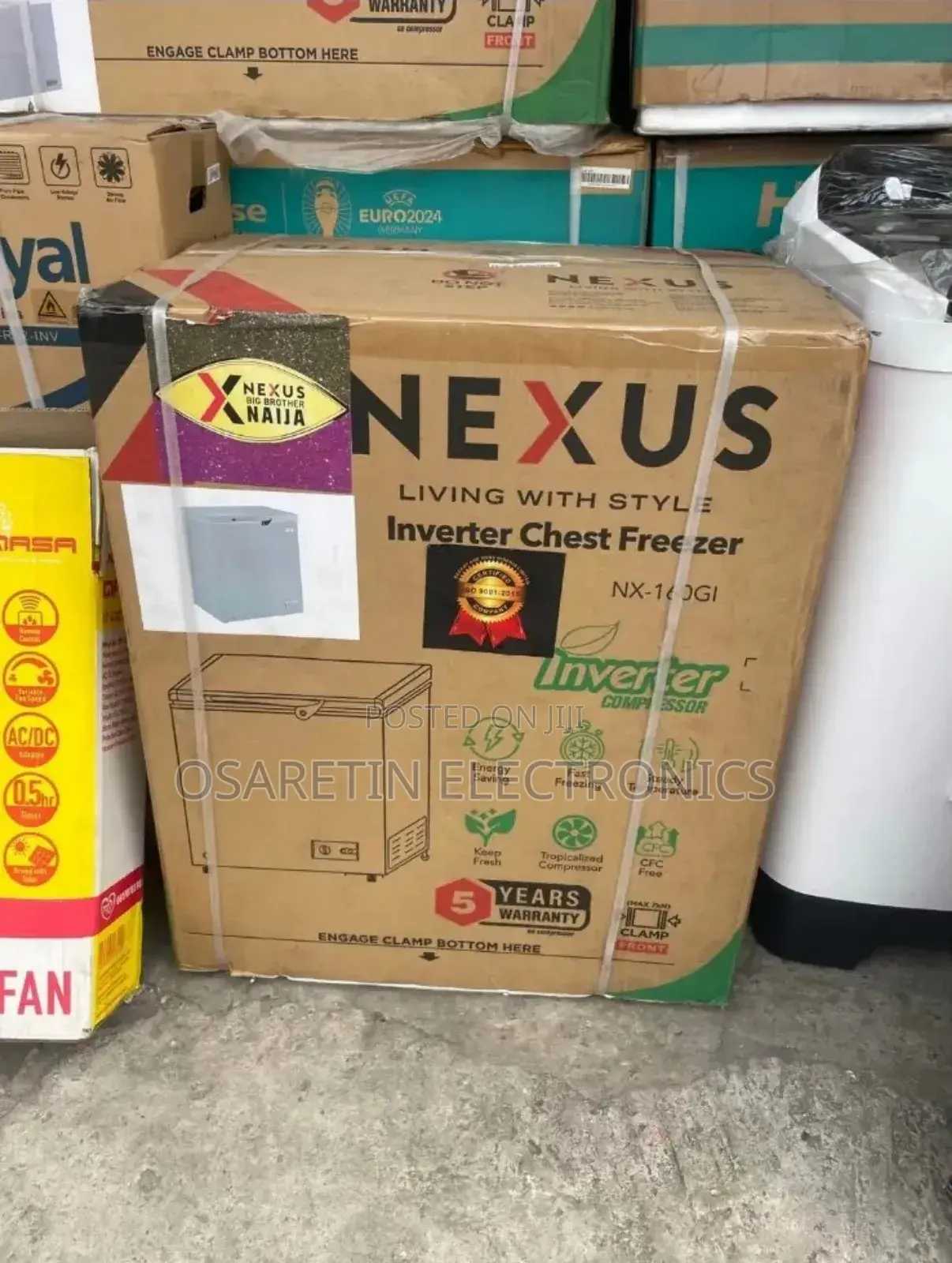 Nexus Inverter Freezer 150 Litre