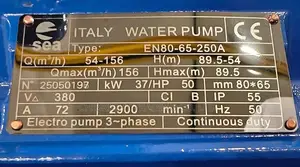 Sea Transfer Pump
