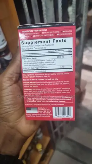 Force Factor Maca Max