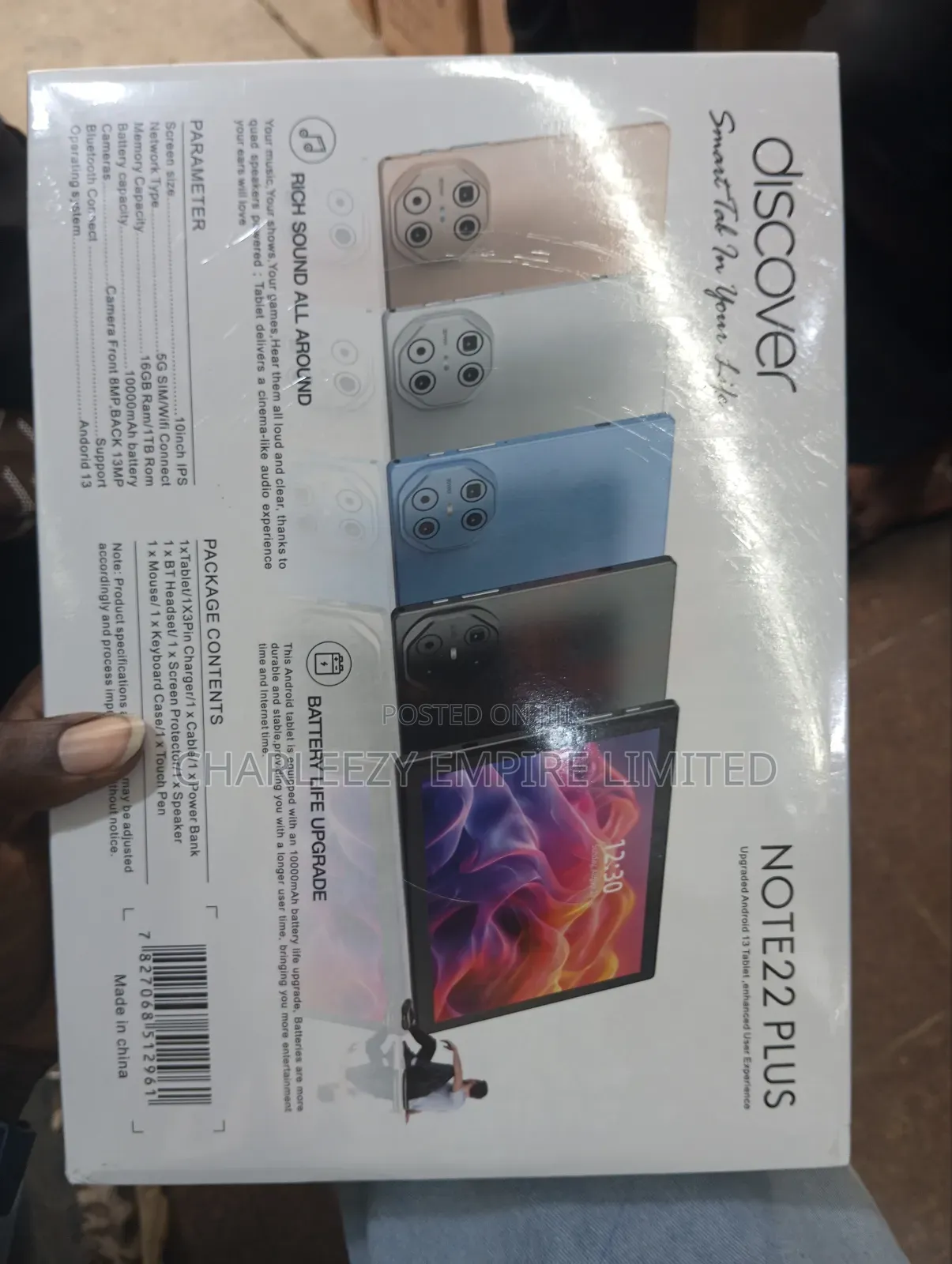 New Discover Note 22 Plus 1 TB