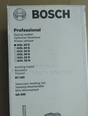 Optical Leveller, Gol 20d + Bt160 + Gr500