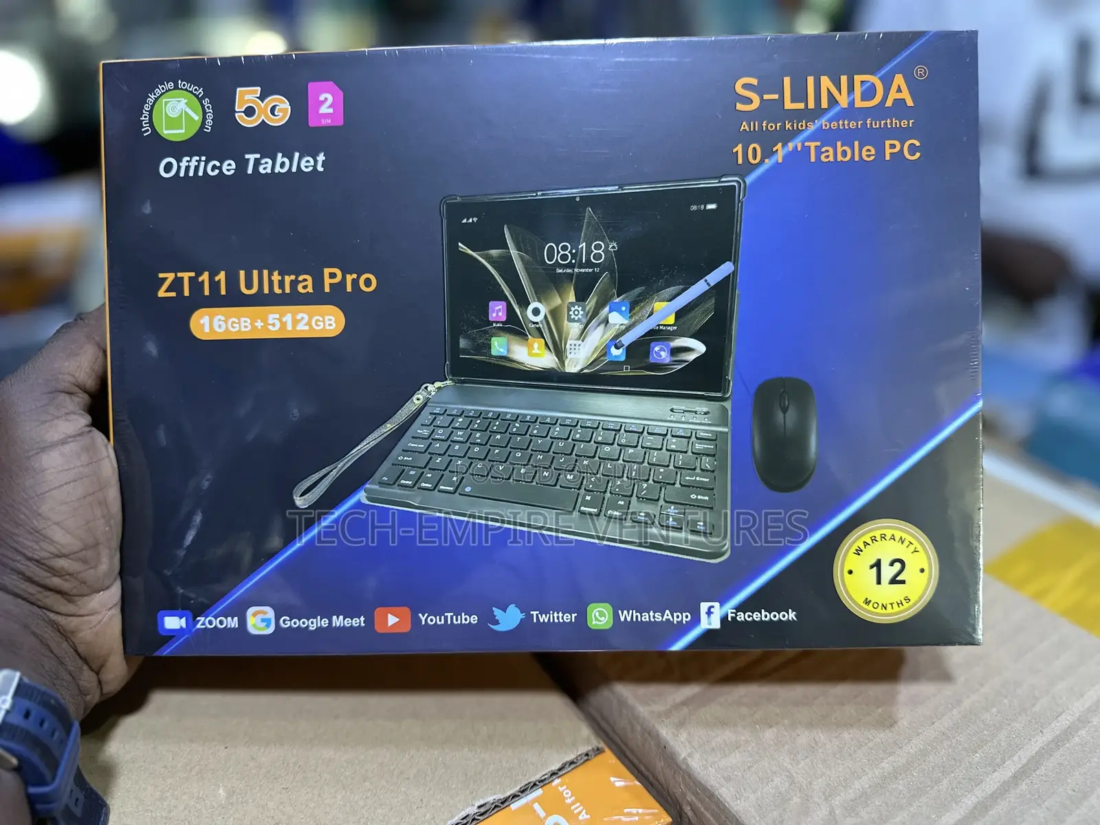 New Tablet 16 GB Black