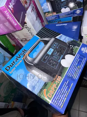 Dspp150 Solar Power Generator 2 Bulbs 150w Ac Output