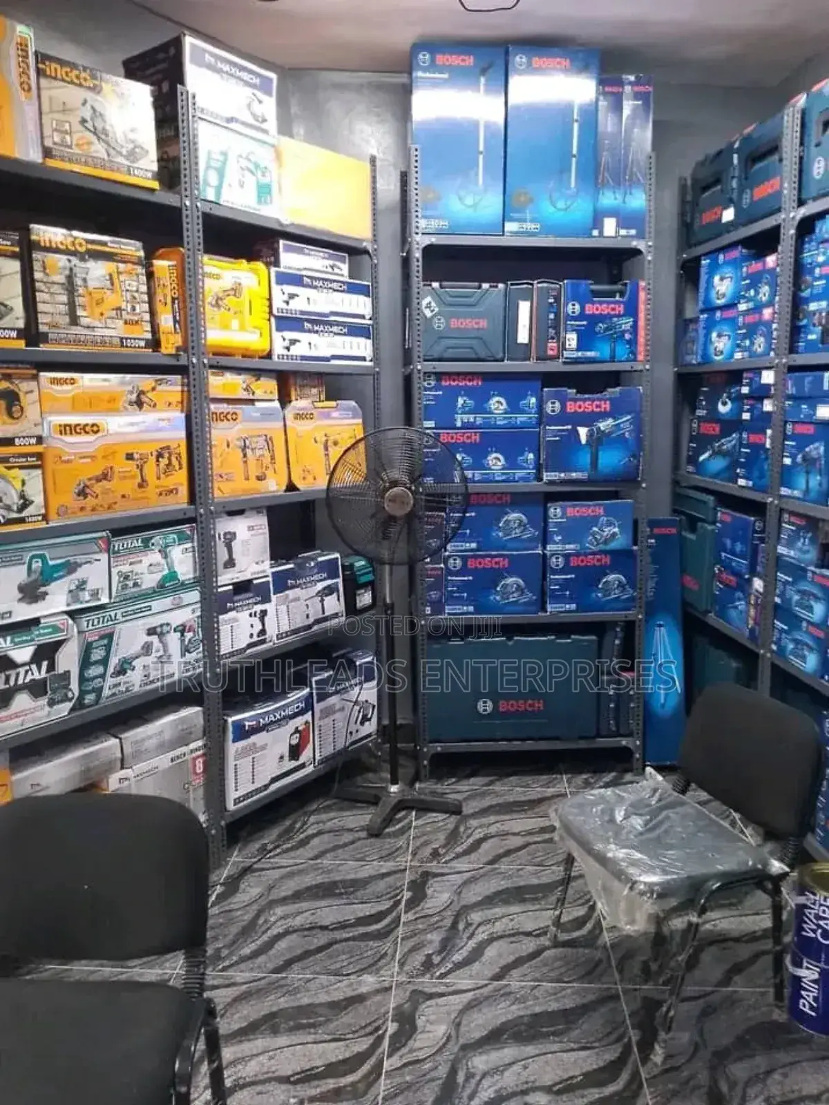 Slotted Angle Bolted Shelving