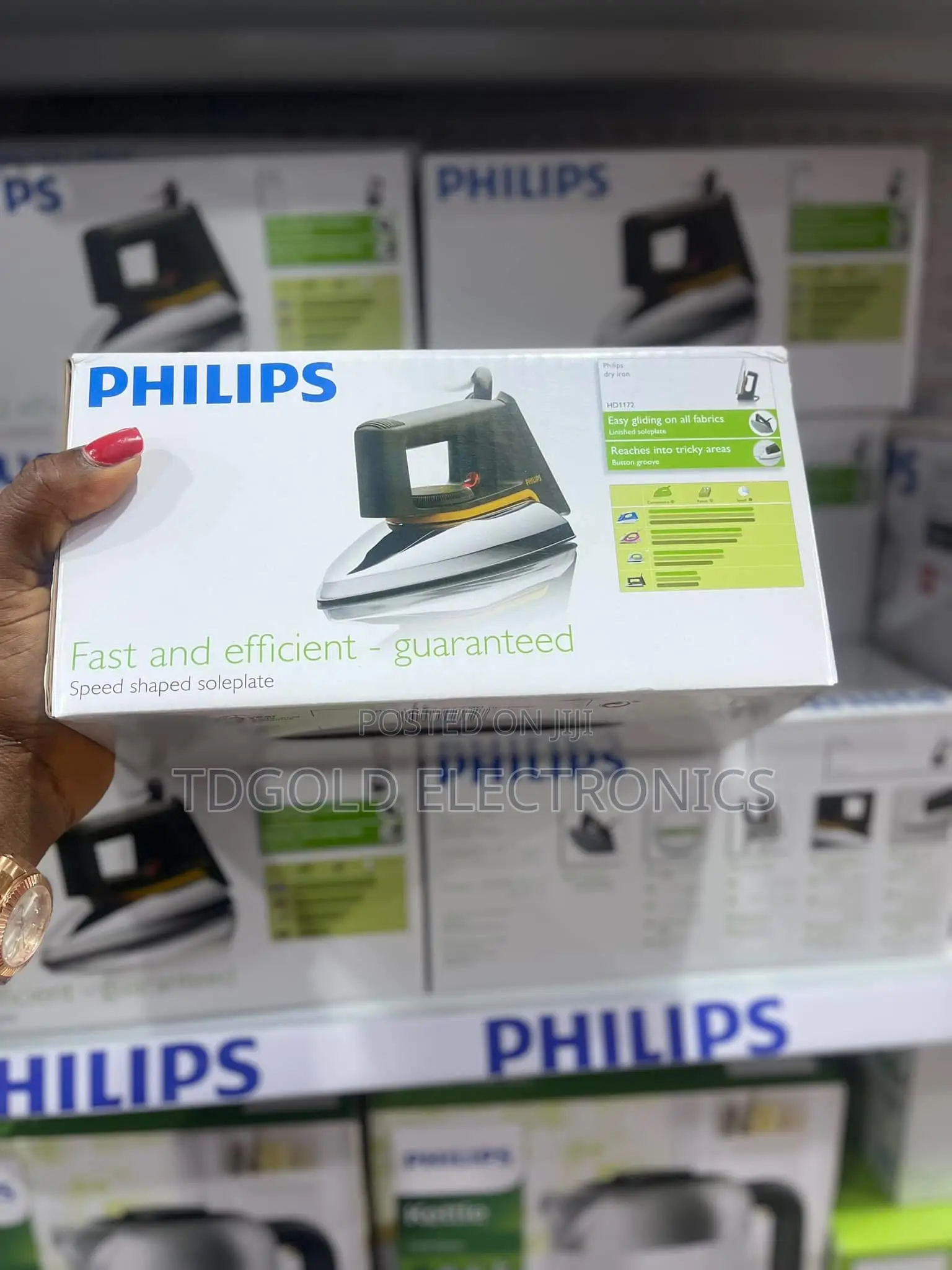 Philips Dry Iron – Quick, Clean Easy!
