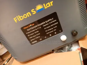 Fibon Solar Generator 550watt With 150watt Solar Panel