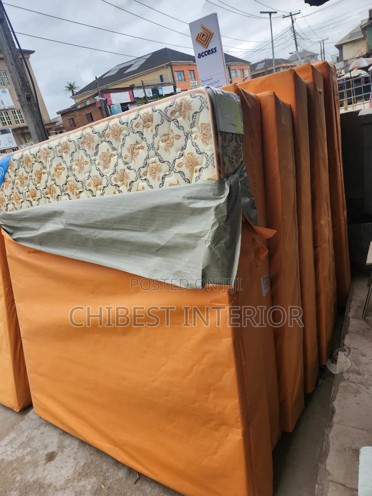 Quality 6by6 Padded Orthopedic Spring Mattress