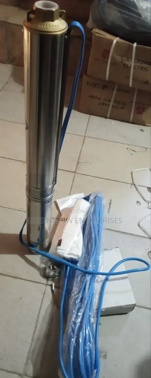 Interdab Submersible Pump 1.5hp
